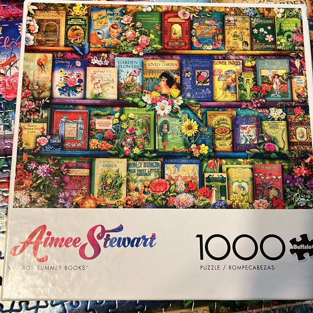 Colorful Book Cover Puzzle - Picture 2 of 3